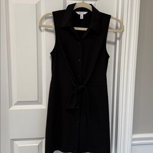Nine West Black Button-Down Dress